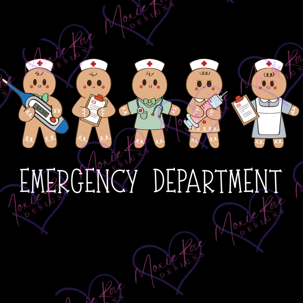 ED Gingerbread Nurse