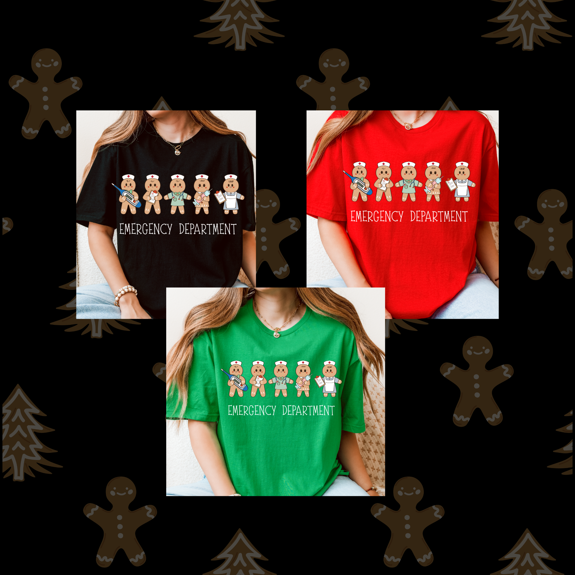 ED Gingerbread Nurse