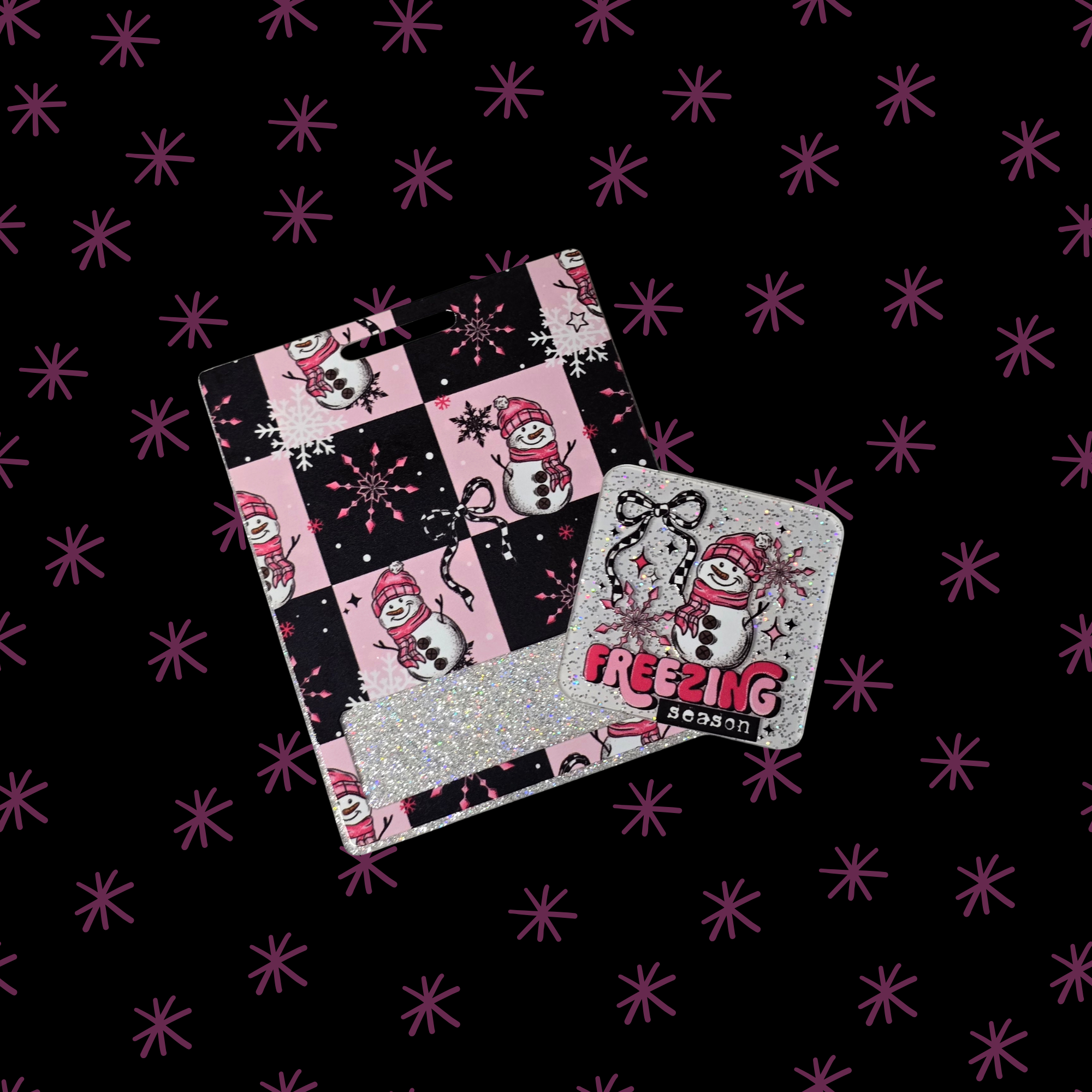 Freezing Season Badge Reel Set