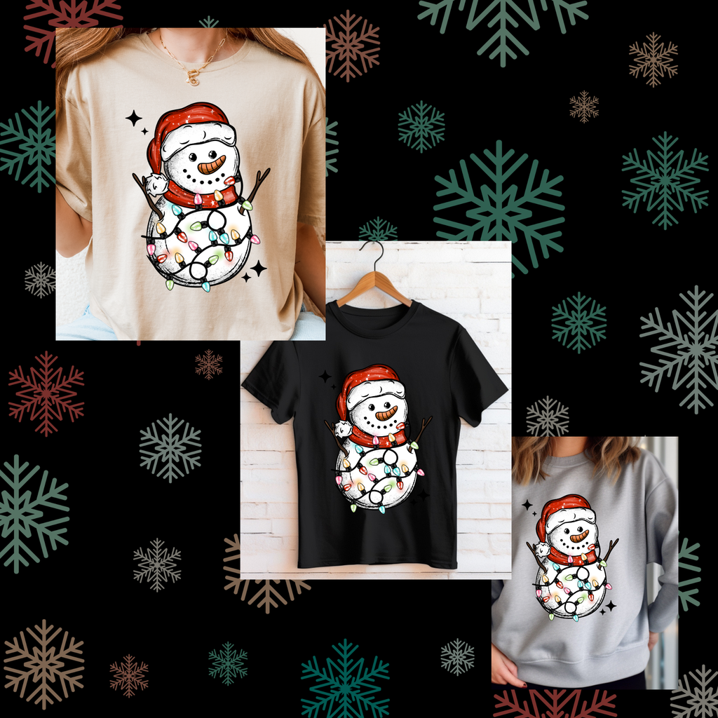 Merry and Bright Snowman