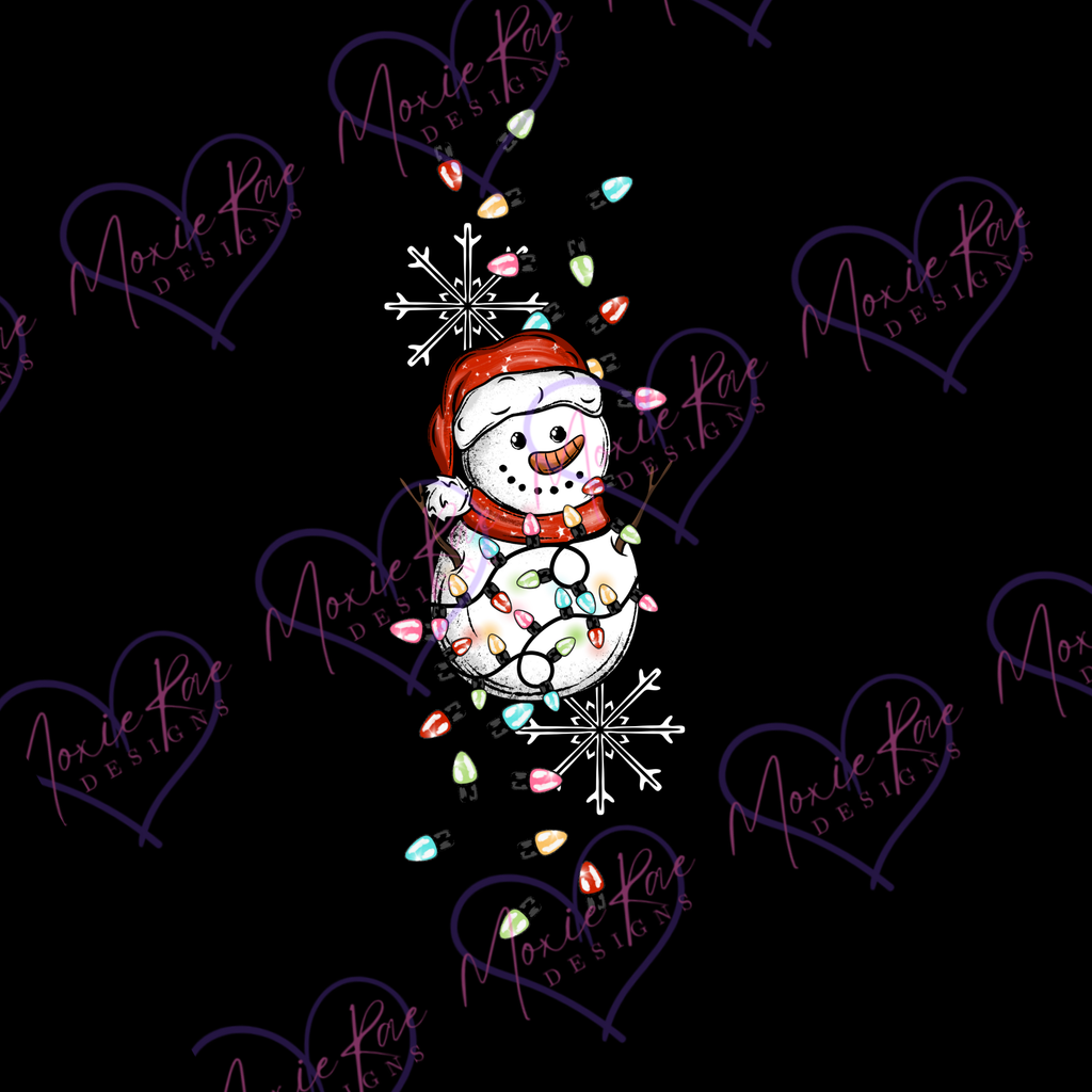 Merry and Bright Snowman